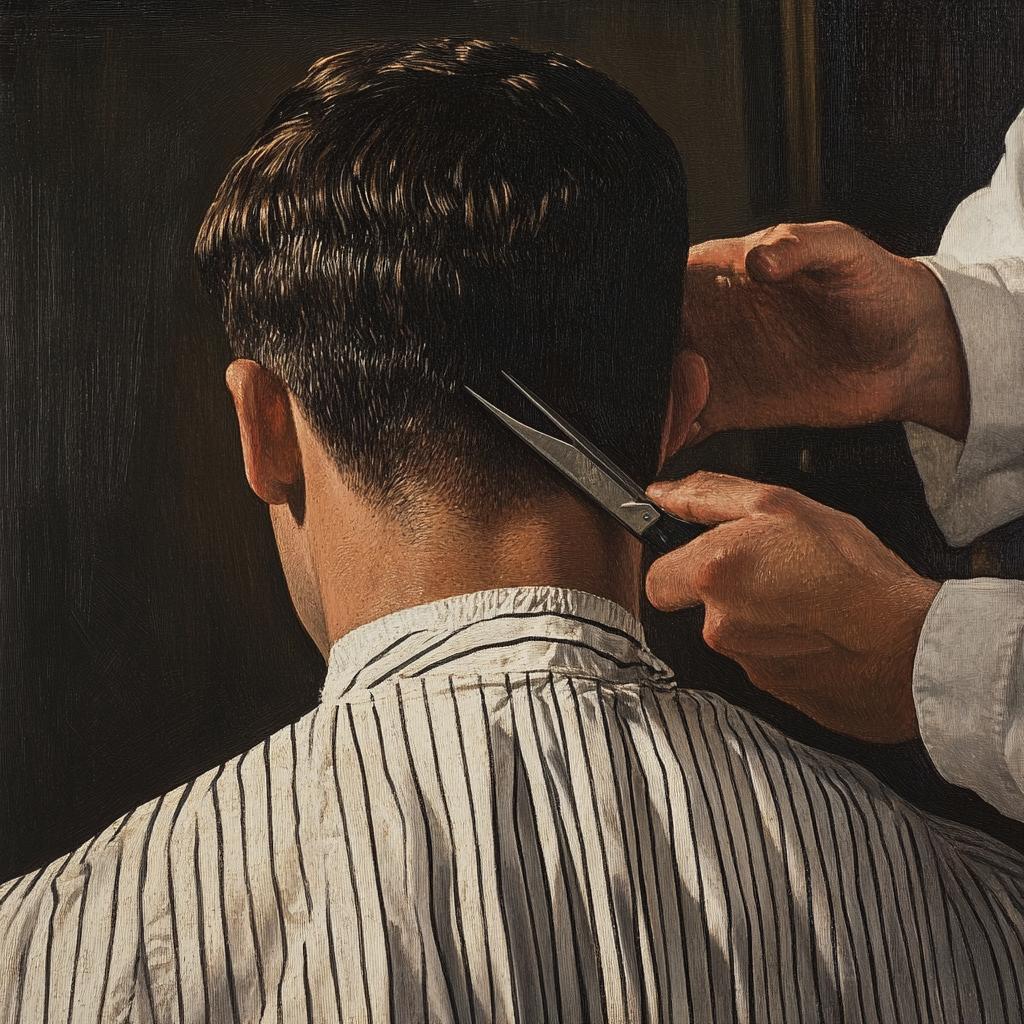 Стрижка ножницами