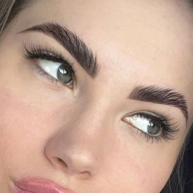 КОМПЛЕКС - Ламинирование ресниц и бровей с коррекцией и окрашиванием