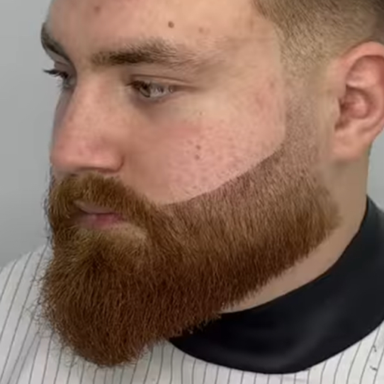 Моделирование бороды ТОП БАРБЕР