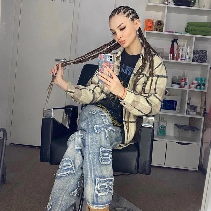 Брейды по голове