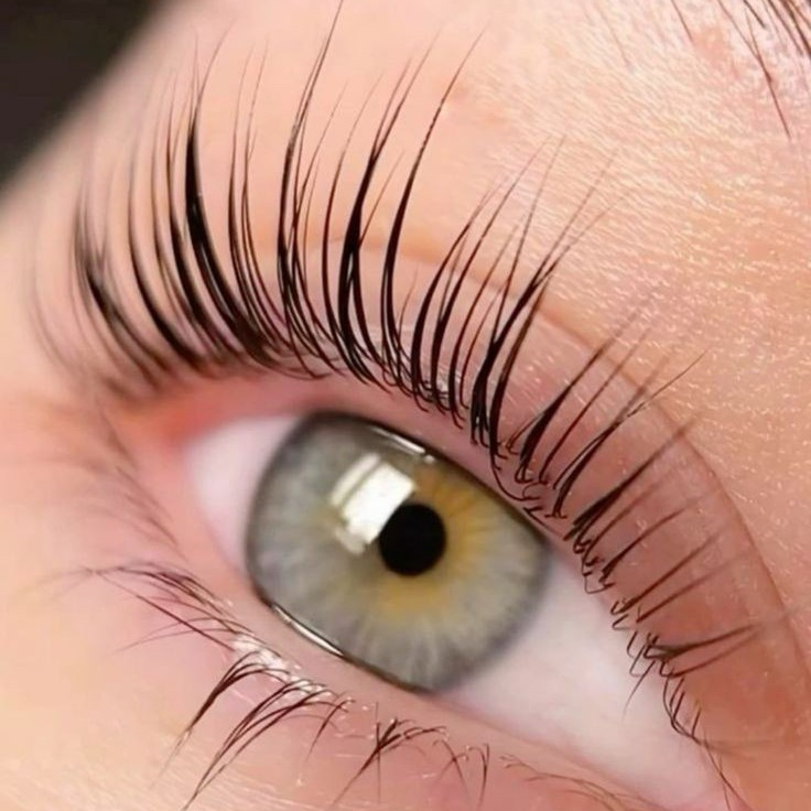 Ламинирование нижних ресниц|Laminieren der unteren wimpern