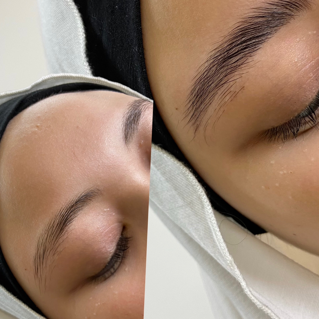 Оформление бровей halal