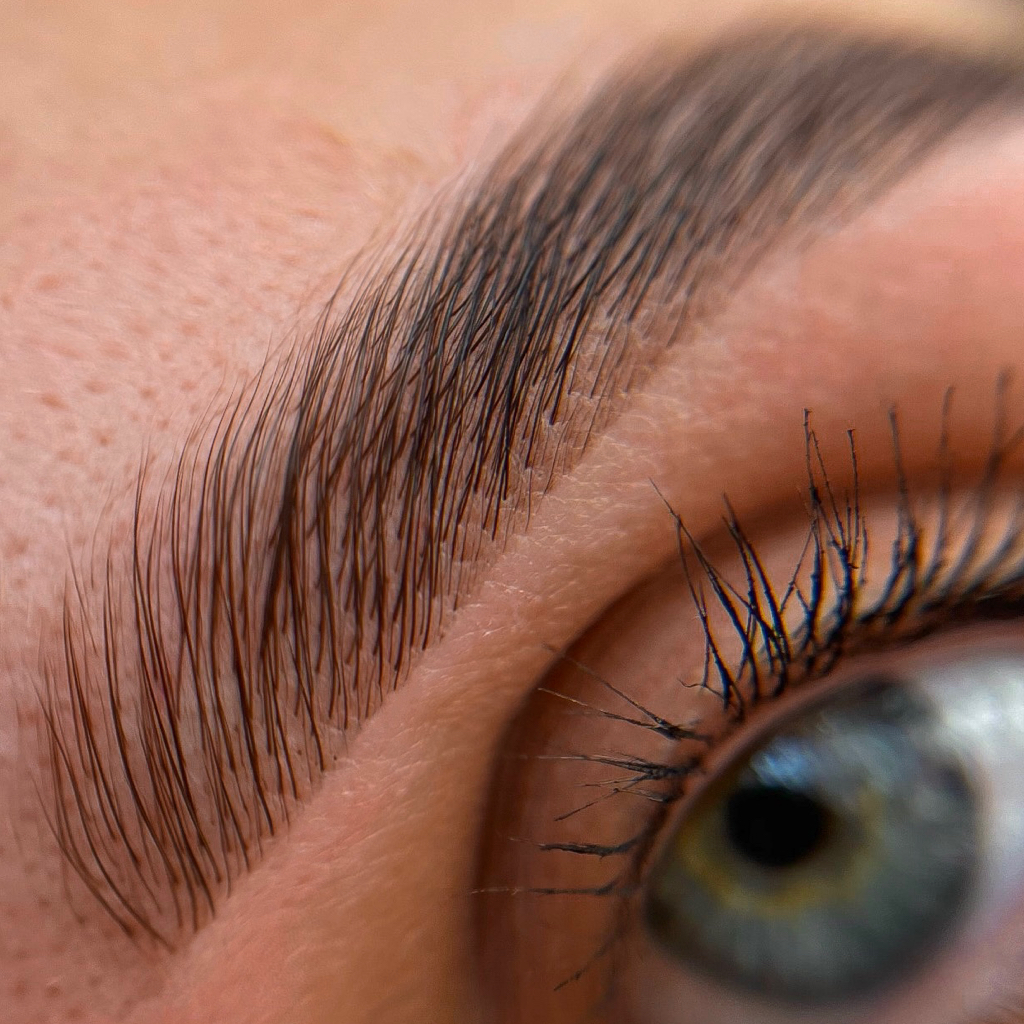 Долговременная укладка + окрашивание + оформление