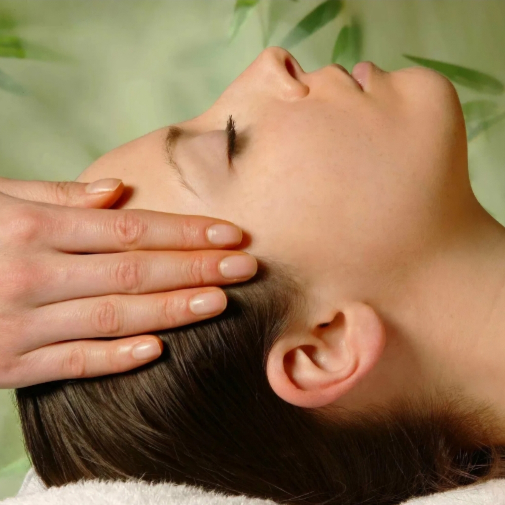 Массаж лица+ Уход