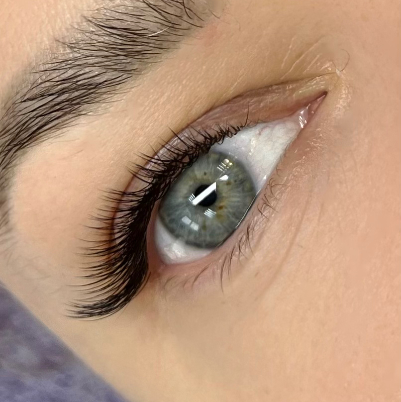 1D объем Классическое наращивание ресниц