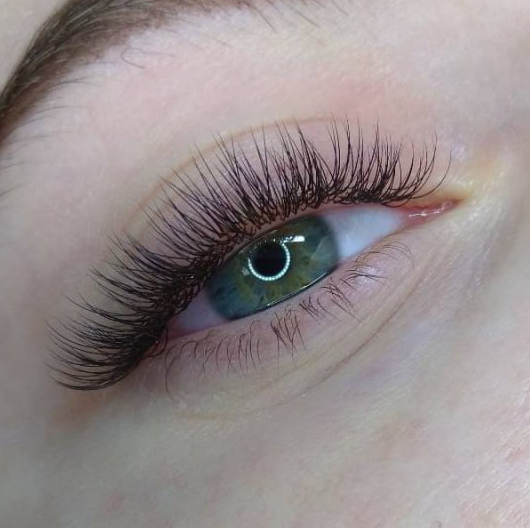 1,5 D объем Наращивание ресниц (без снятия)