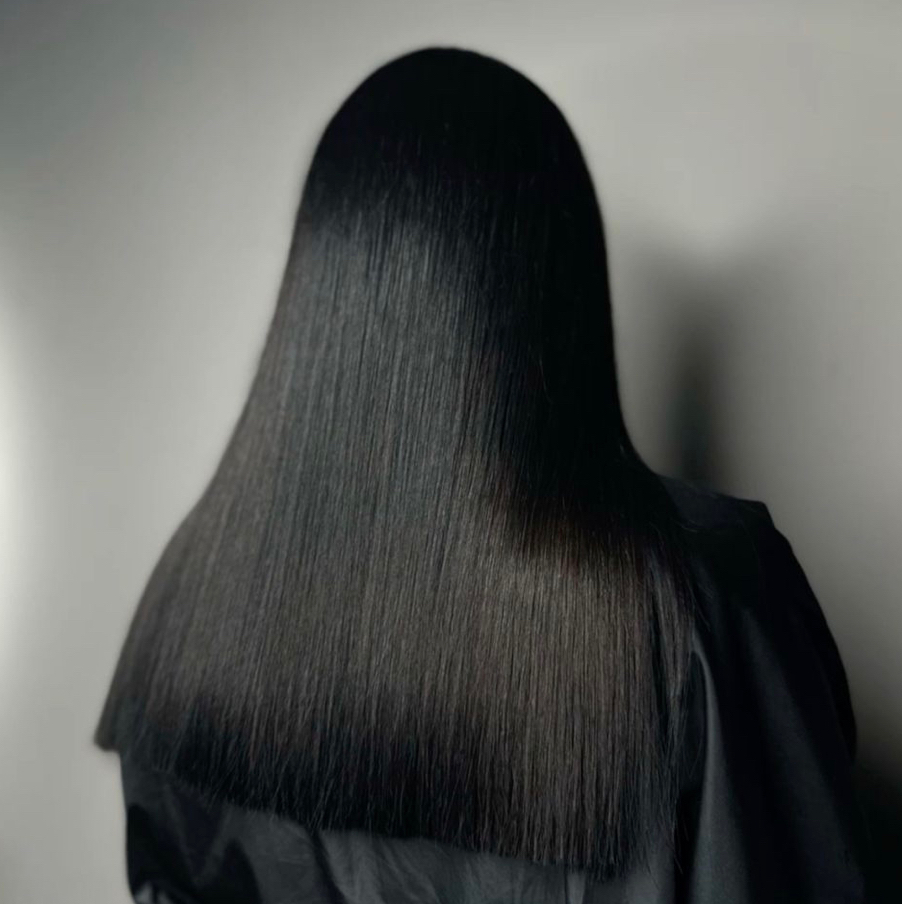 Ботокс (в горячей технике). Волосы средней длины (по лопатки, до 50 см)