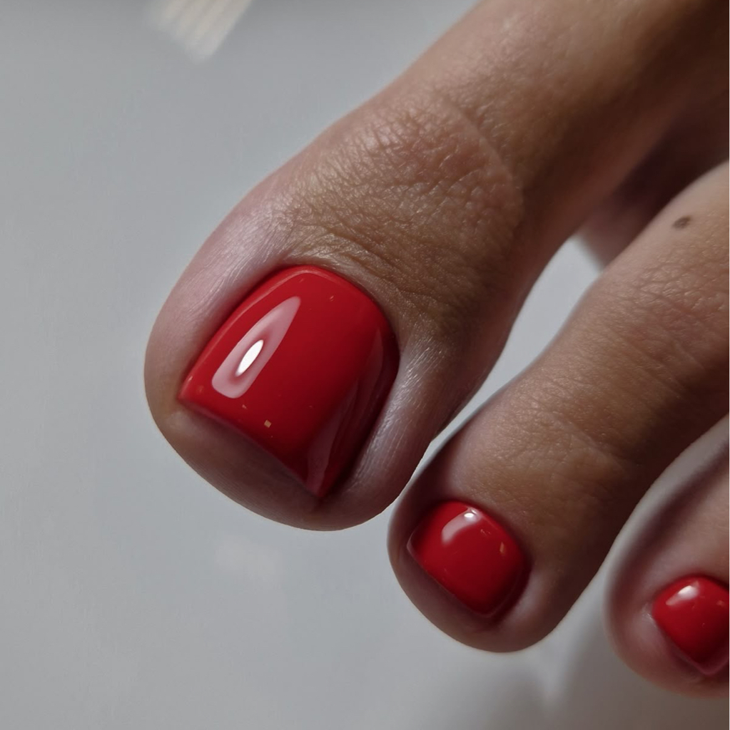 педикюр МИНИ  обработка пальчиков + покрытие