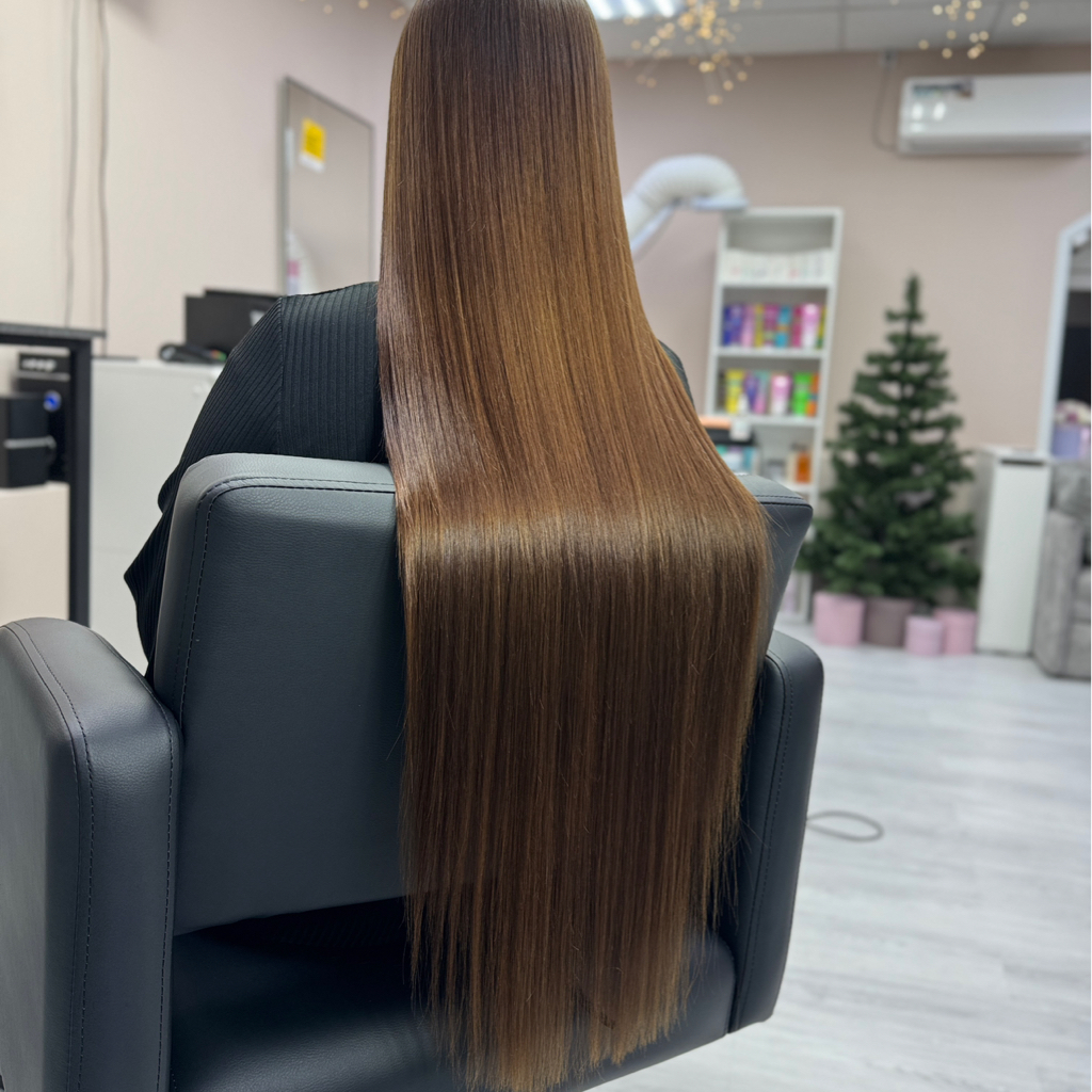 Кератиновое выпрямление