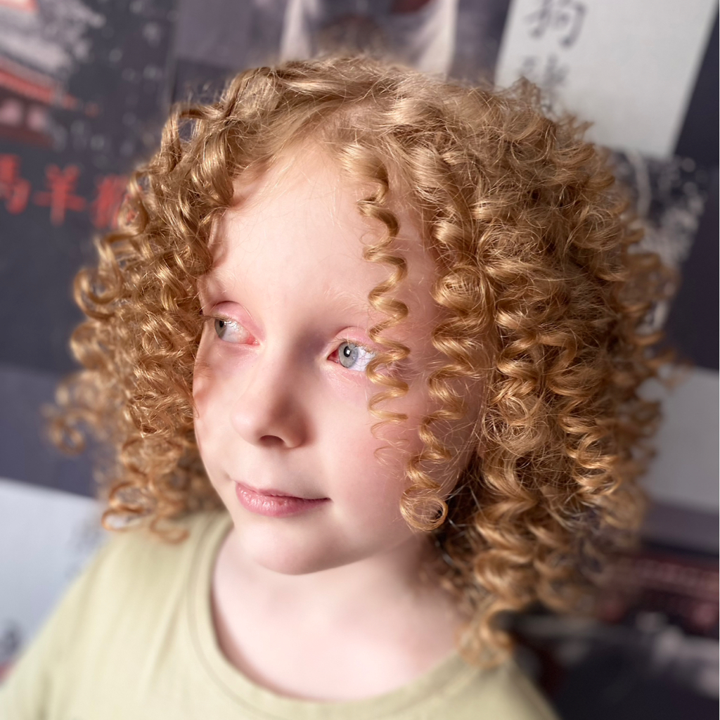 Детские афрокудри на плойку