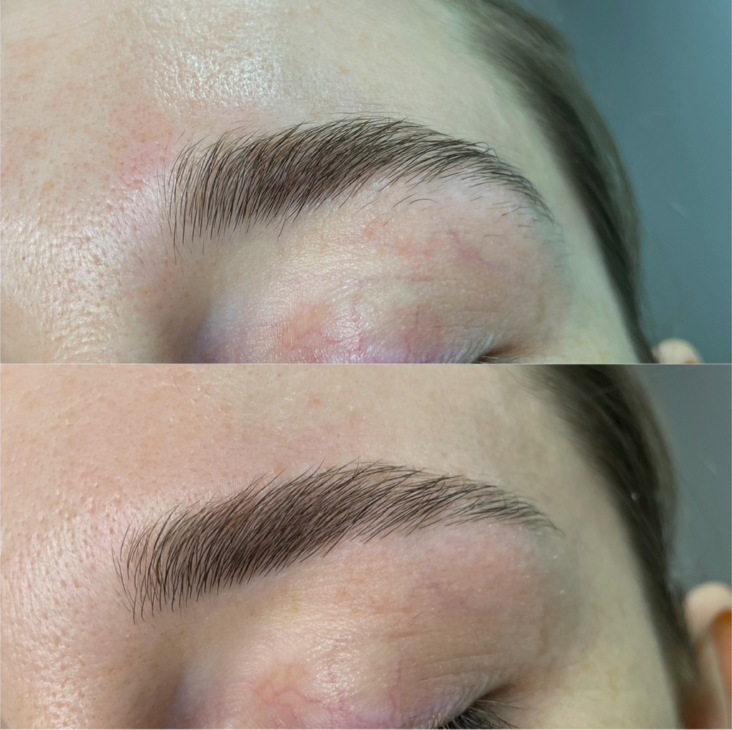 Коррекция бровей