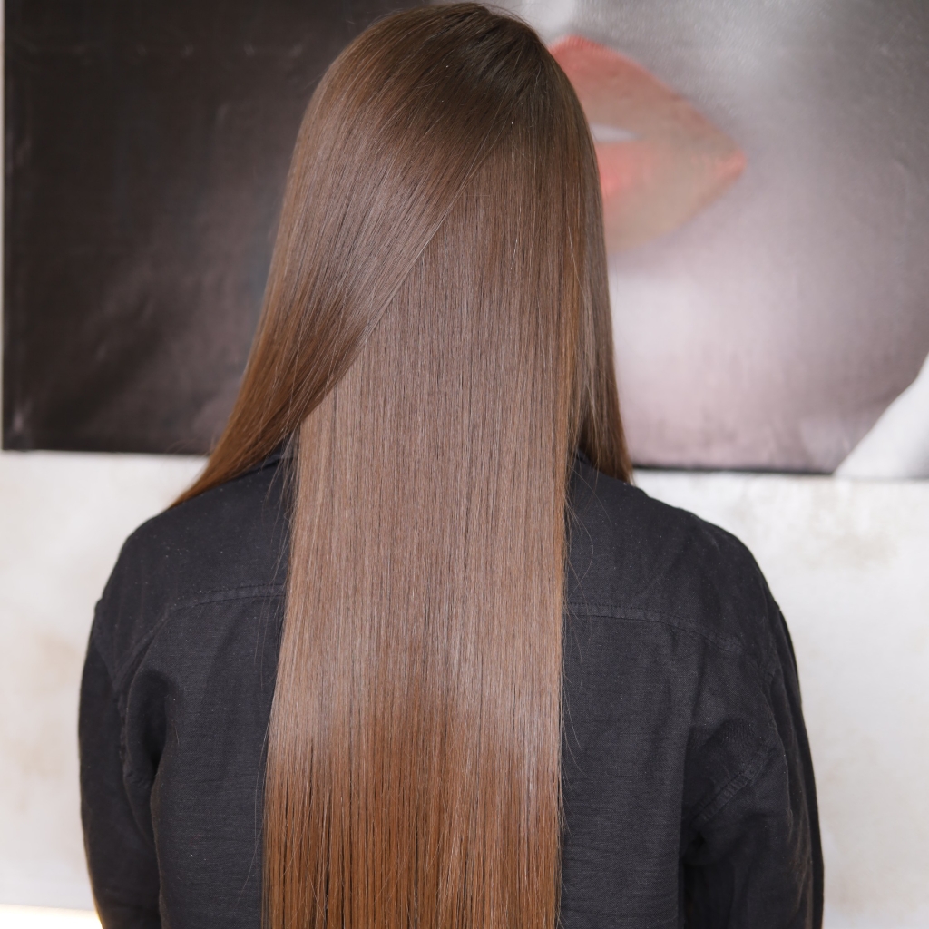 Taninoplastia de pelo largo extra largo
