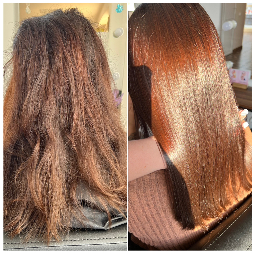 Молекулярное холодное восстановление волос