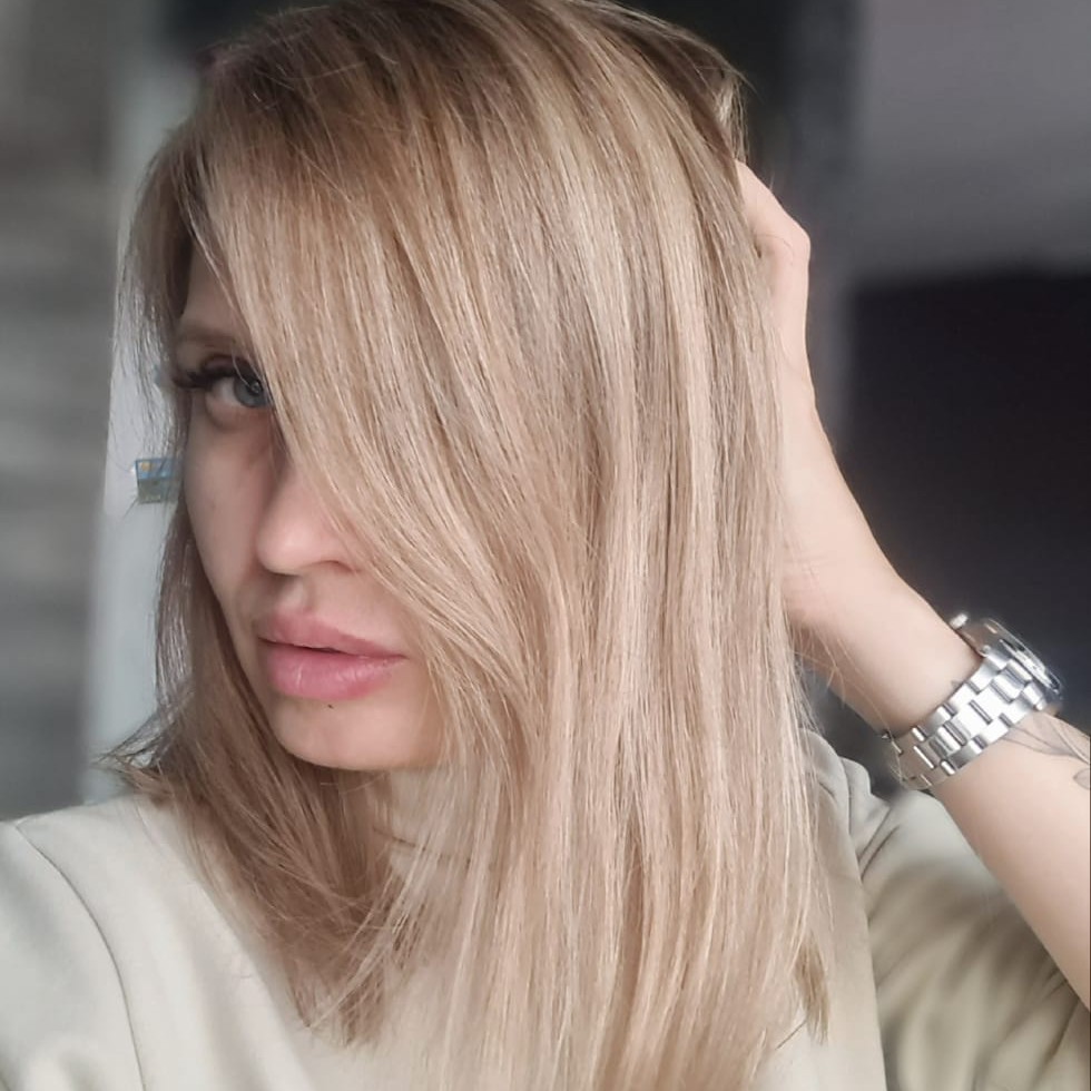 Вуальная техника окрашивания