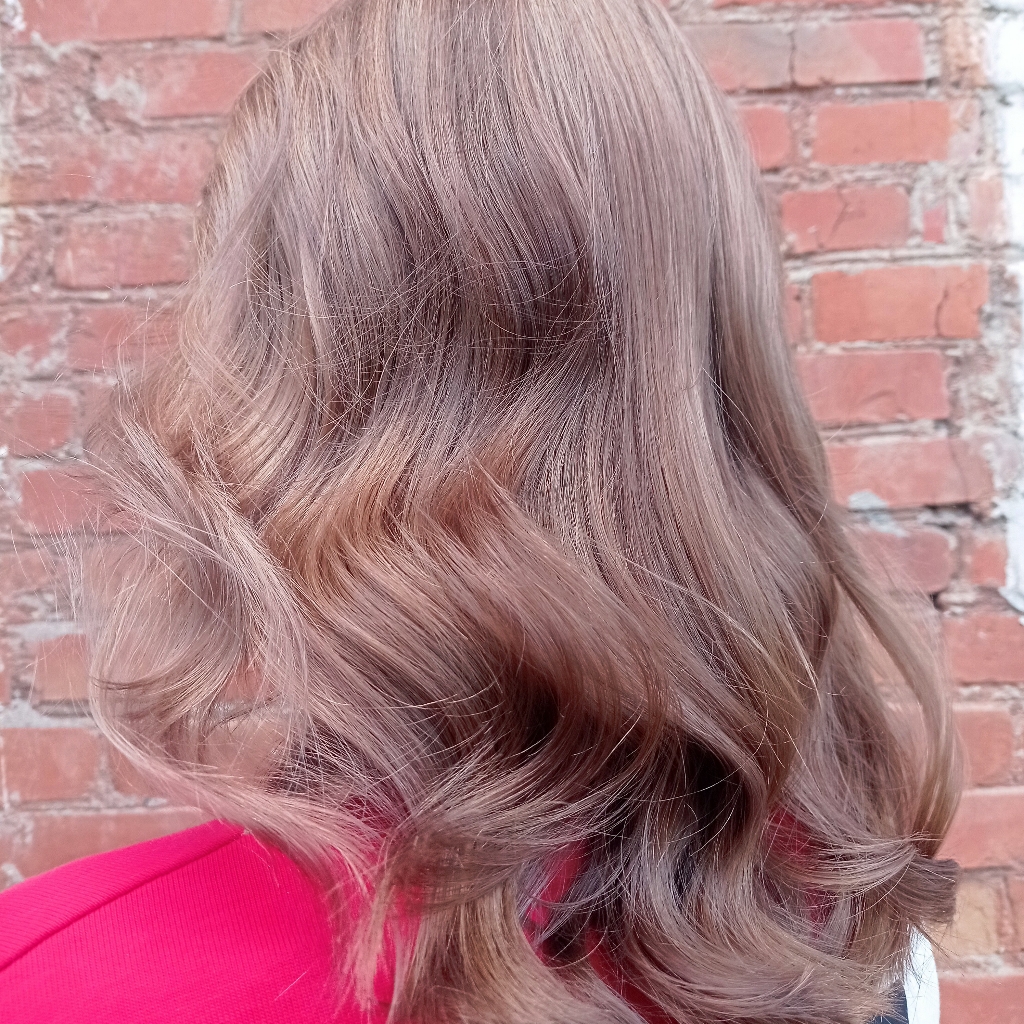 Тонирование длинные волосы