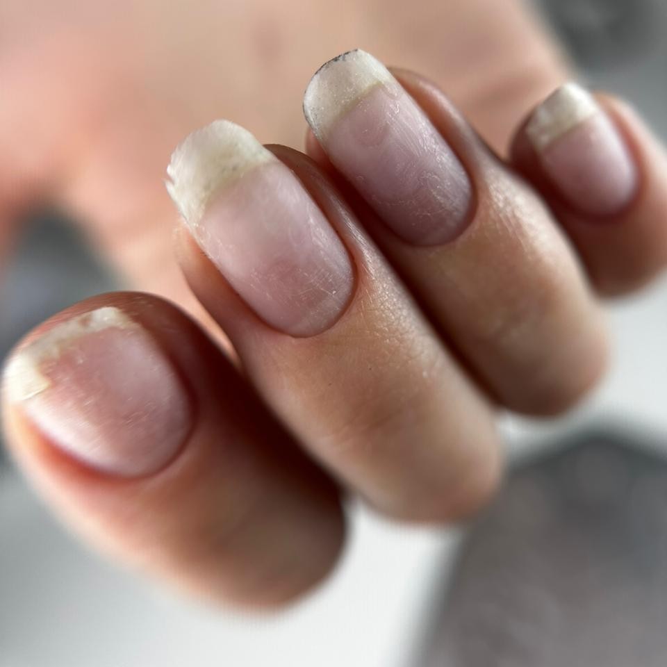 Маникюр комбинированный