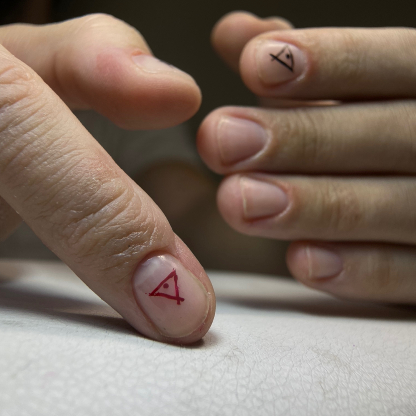 мужской маникюр