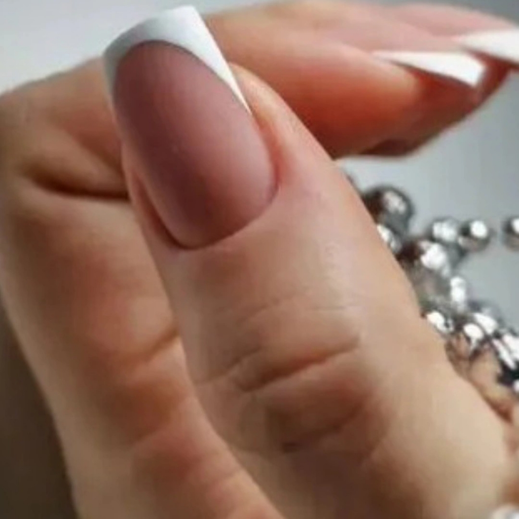 Френч покрытие, лунки, градиент