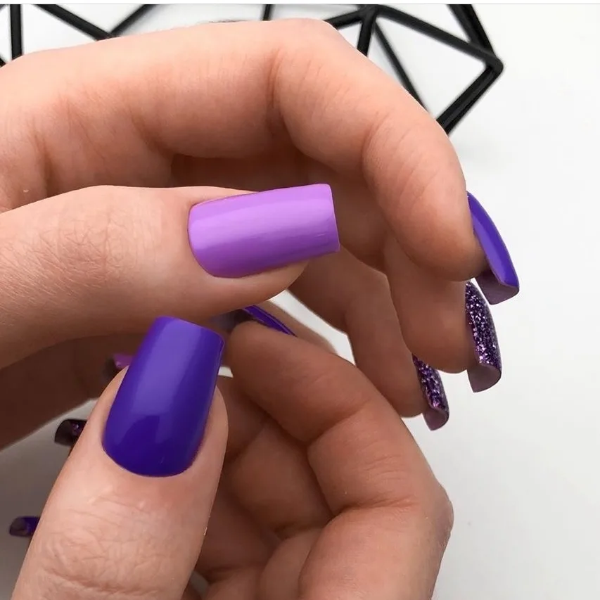 Коррекция смоделированных ногтей+покрытие