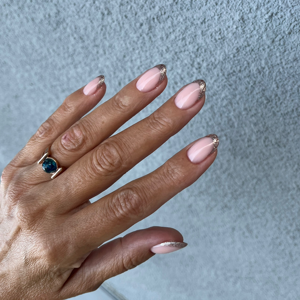 Коррекция ногтей( короткие)