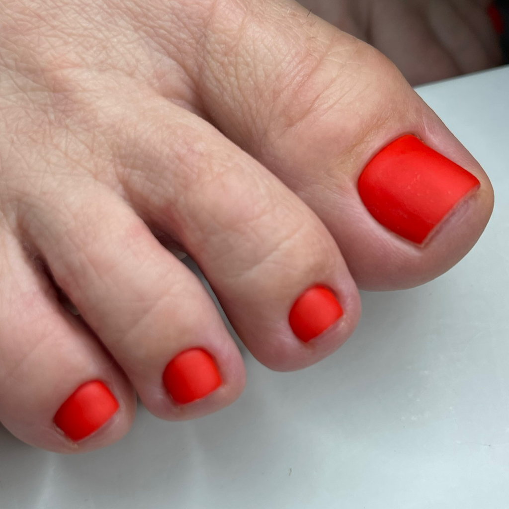 SMART-педикюр гигиенический полный с покрытием (стопы и пальчики)