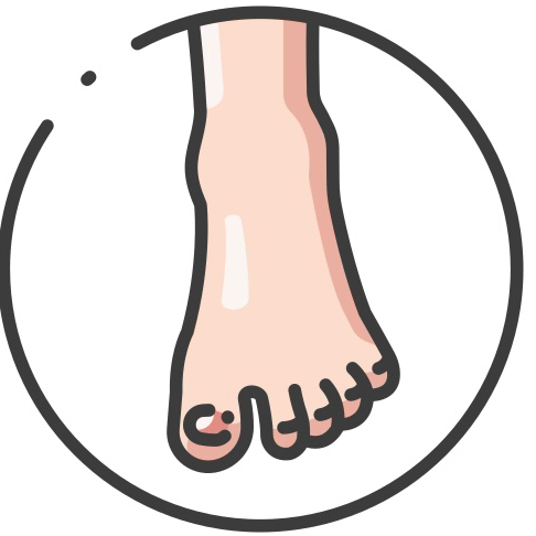 Педикюр (пальчики) + однотонне покриття