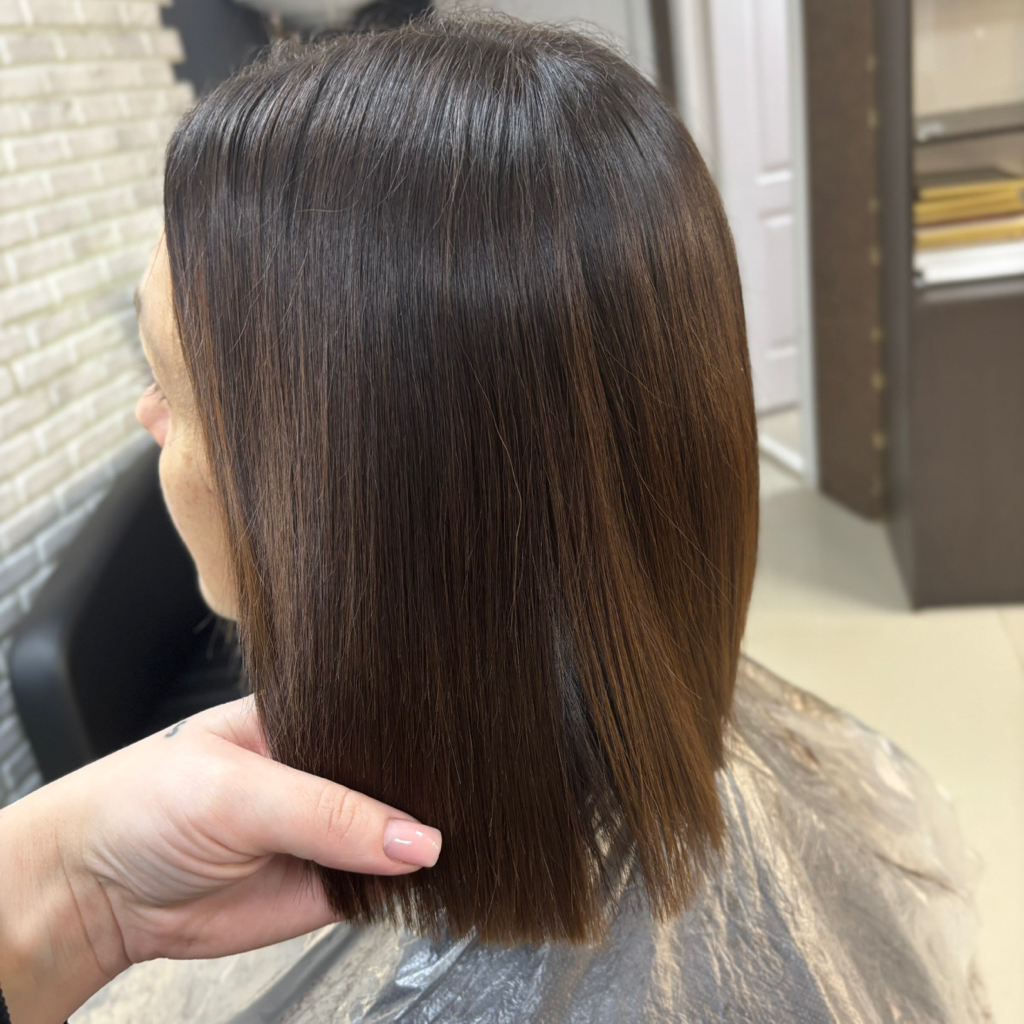 Биксипластия ( мягкое кератиновое выпрямление)