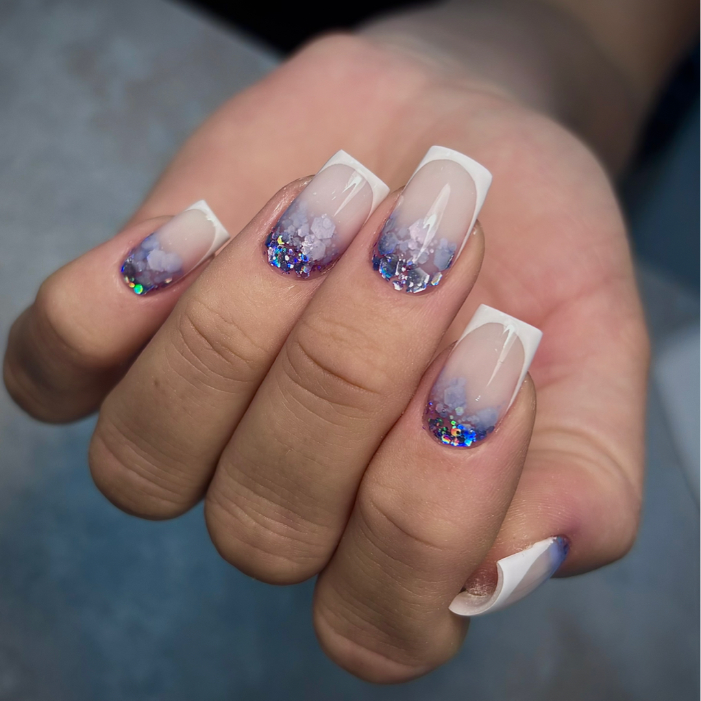 Маникюр + укрепление гелем + дизайн