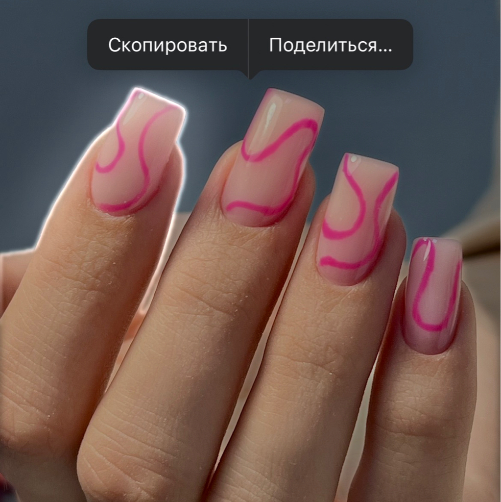 Маникюр с покрытием гель-лак + укрепление гелем