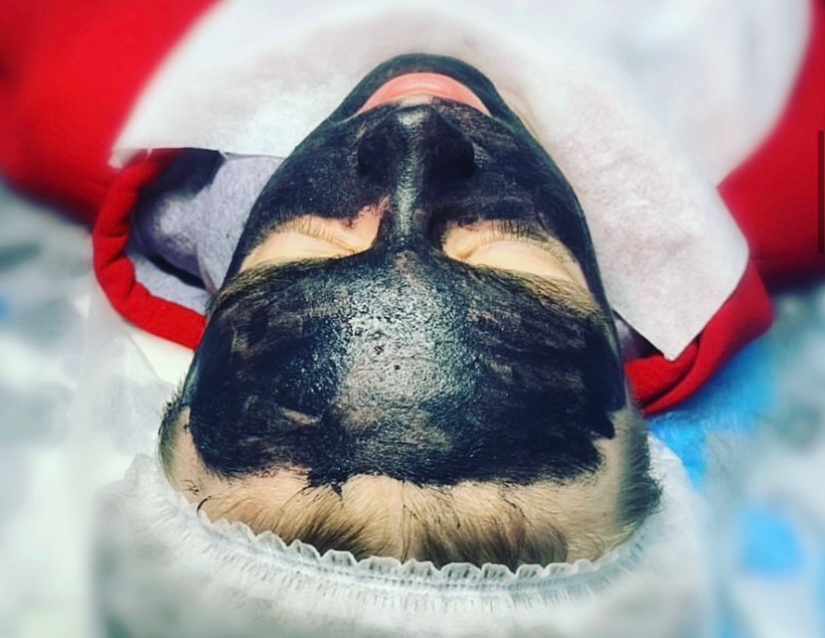 Кремовая маска по типу кожи  (лицо и шея )