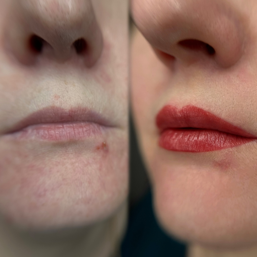 Перманентный макияж губ