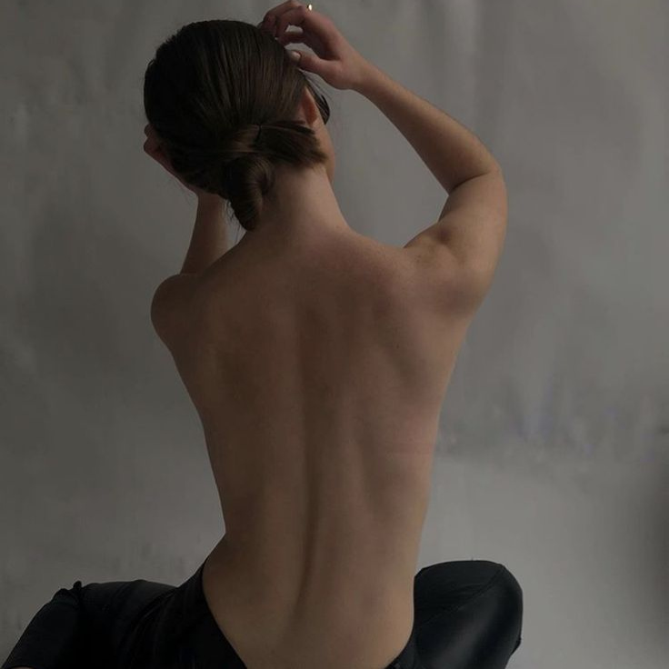 Чистка спины