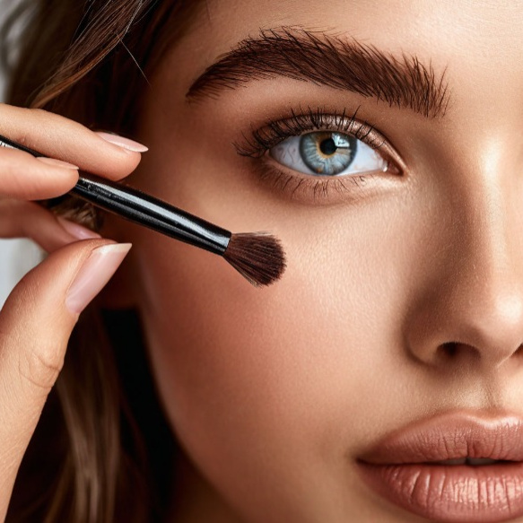 Окрашивание бровей