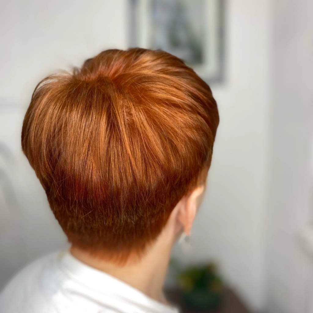 Окрашивание 1 тон (Короткие волосы - длина до ушей)