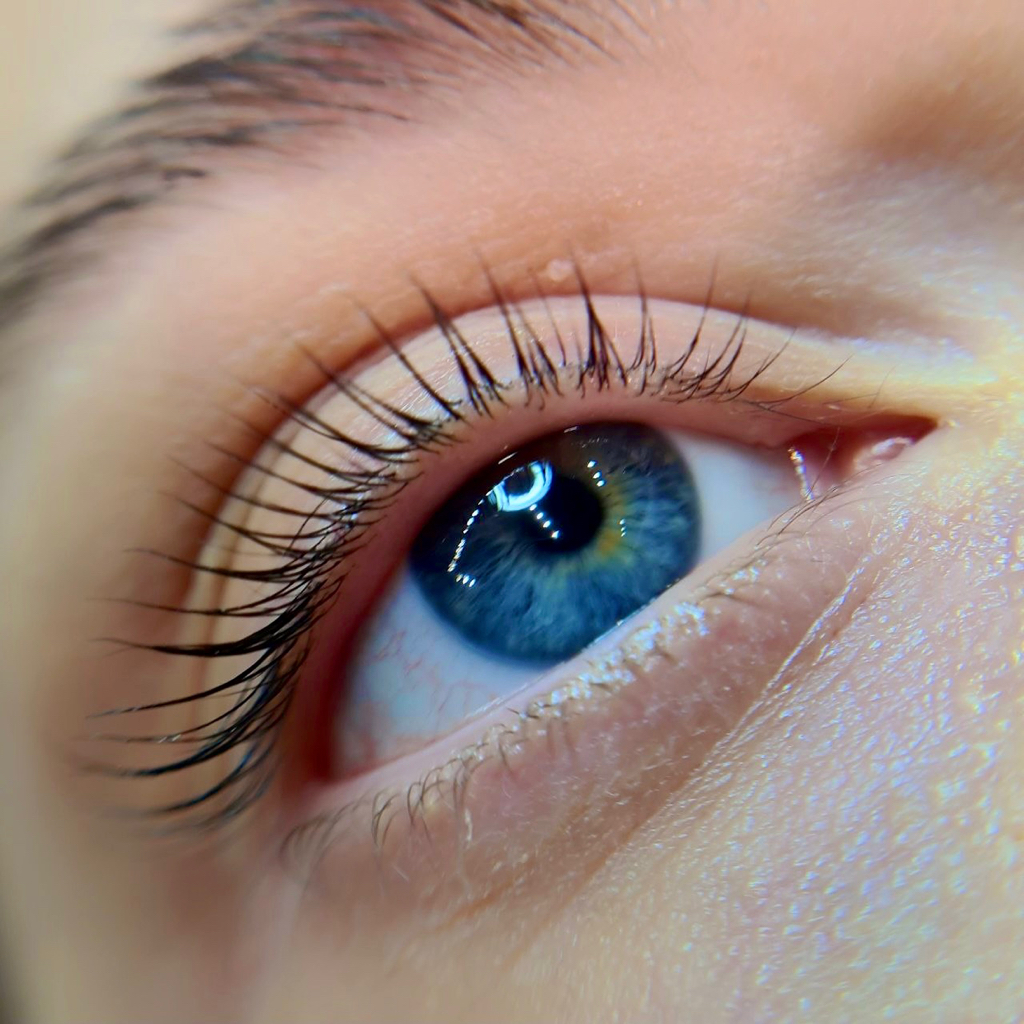 Вельвет ресниц (окрашивание+ботокс)