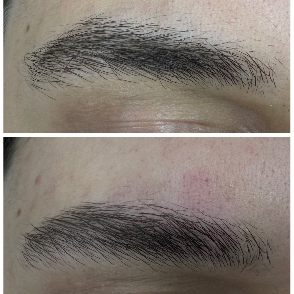 Мужская коррекция бровей