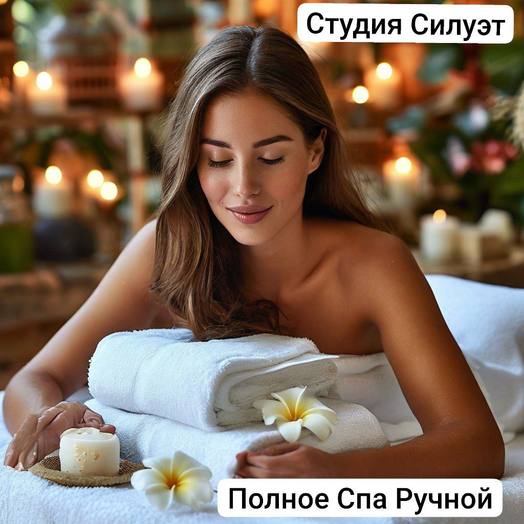 Полное спа ручное 5 сеансов (массаж тела микс техник, обёртывание, массаж лица, маска)