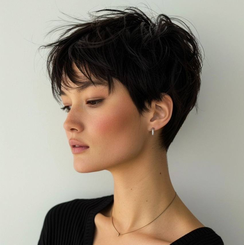 женская стрижка (короткие волосы)