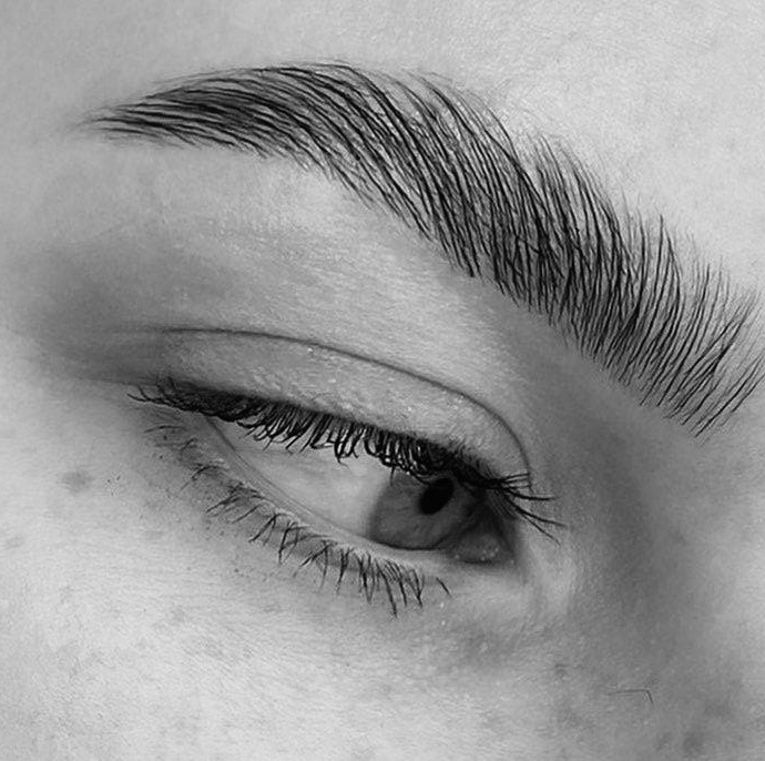 Долговременная укладка бровей