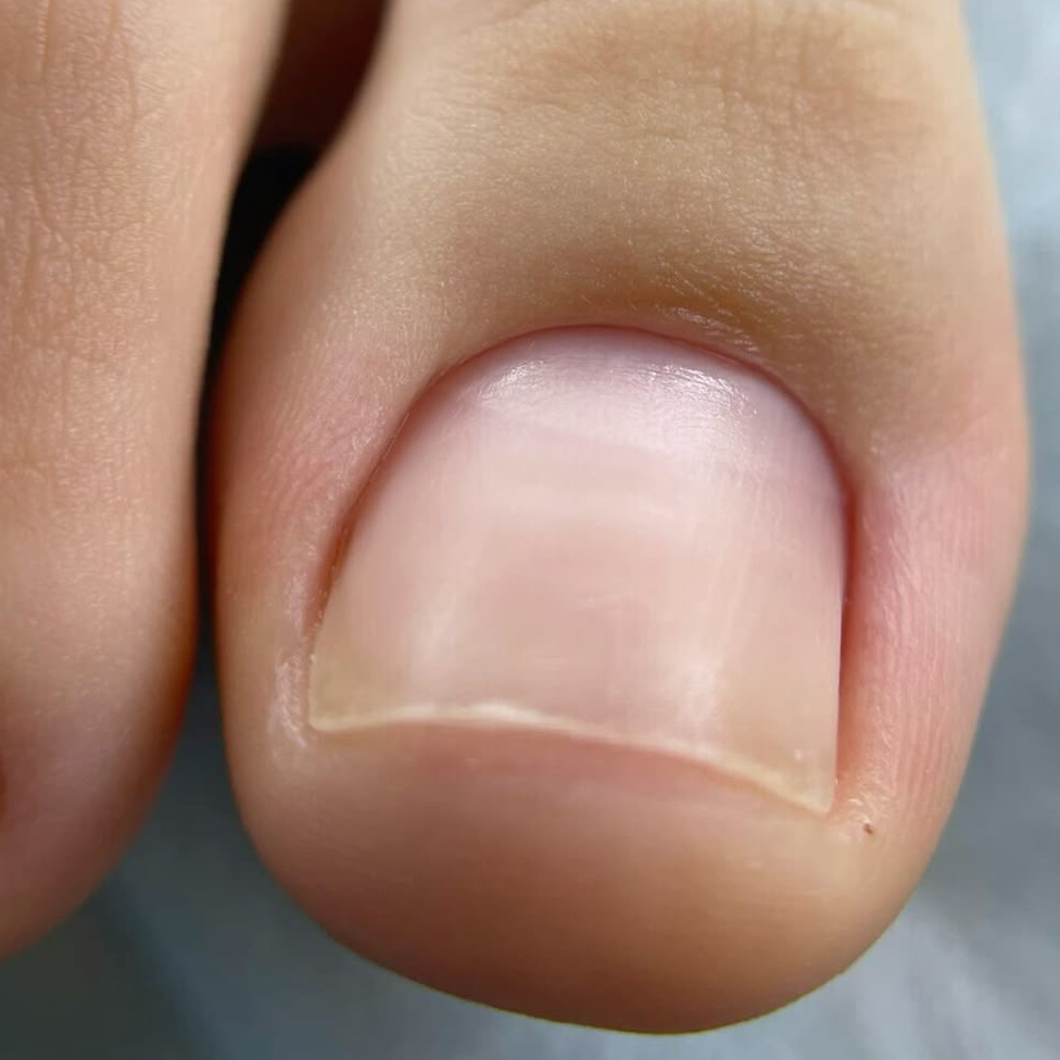 Педикюр без покрытия (стопа+пальчики)