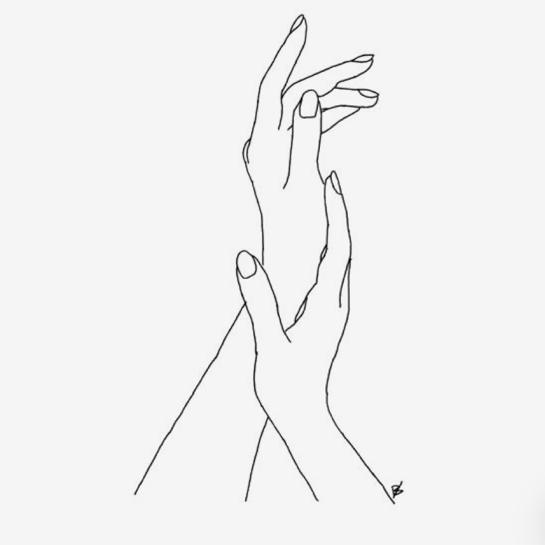 Руки до локтя