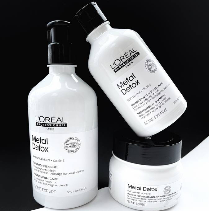 Уход L’Oréal Detox для средних волос