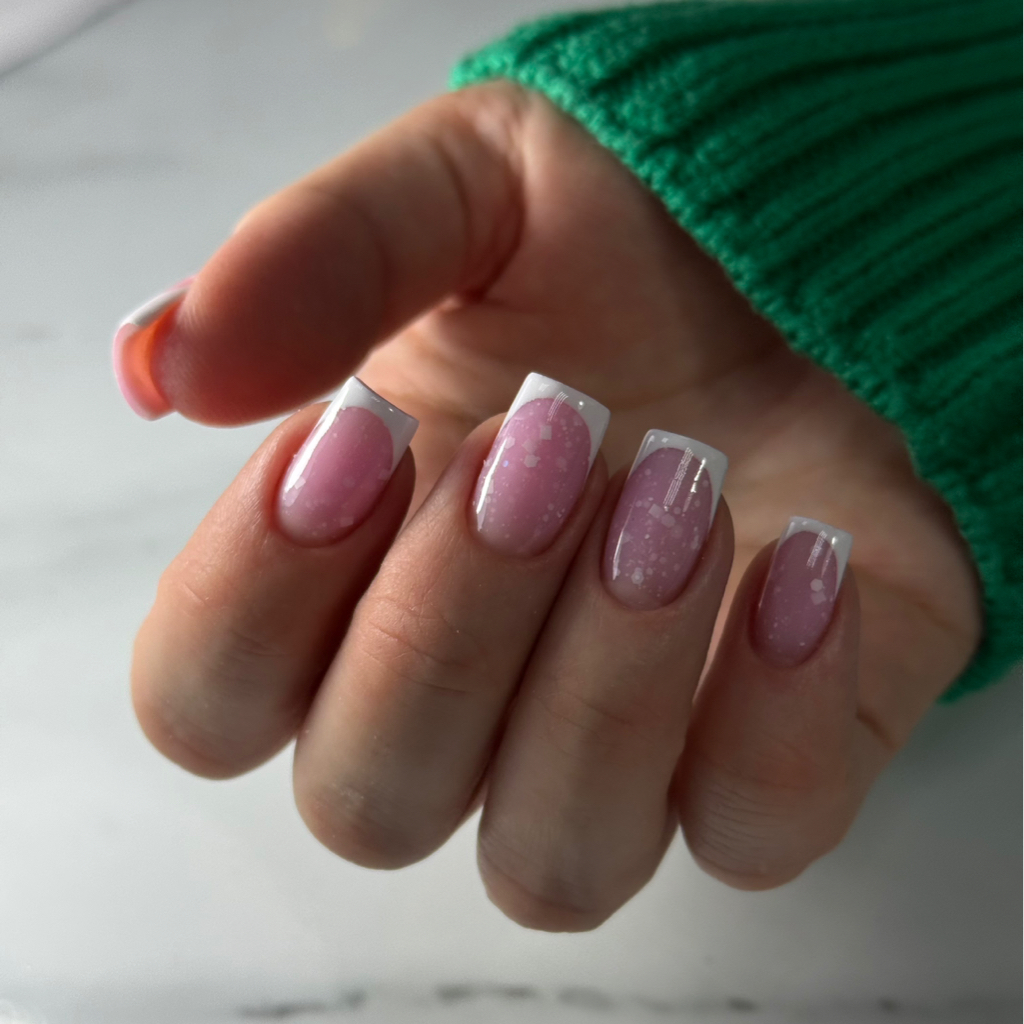 Запись по тел. +79324309142  Маникюр с коррекцией гелем +Дизайн - френч/слайдеры/стемпинг/мрамор на все ногти +400₽ к прайсу на однотон