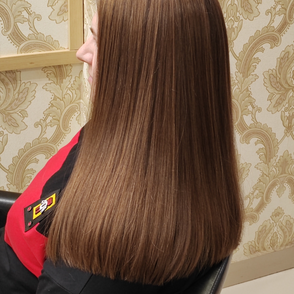 Полировка волос машинкой