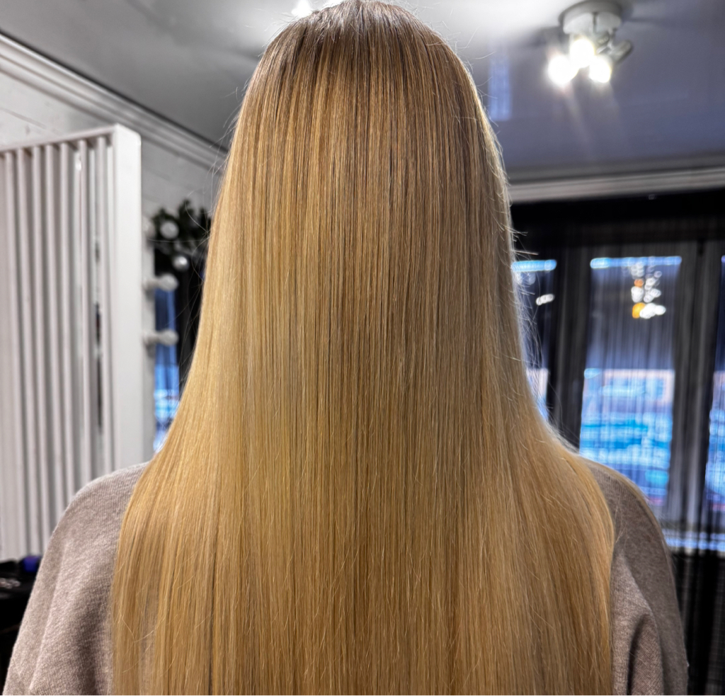 Air-touch на длинные волосы