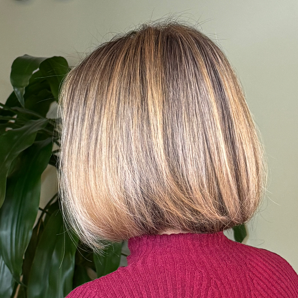 Мелирование на средние волосы