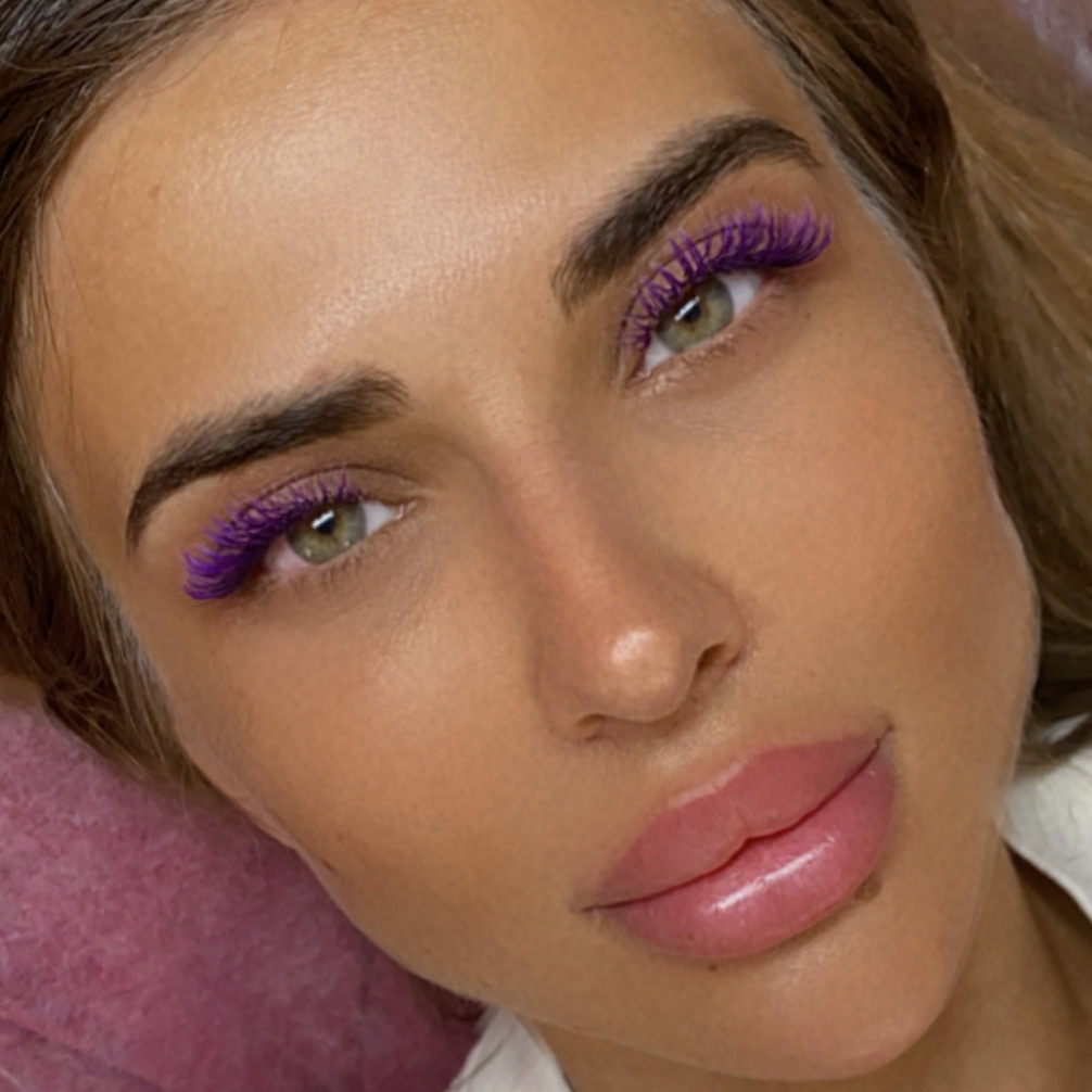 Трендовые эффекты - лучи, стрелка, Кайли, американка , эффект подводки , креативное цветное наращивание (цветные градиенты)