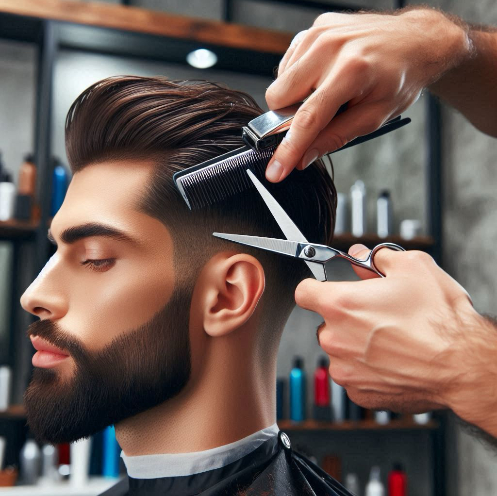 💇‍♂️ Машинка+ножиці