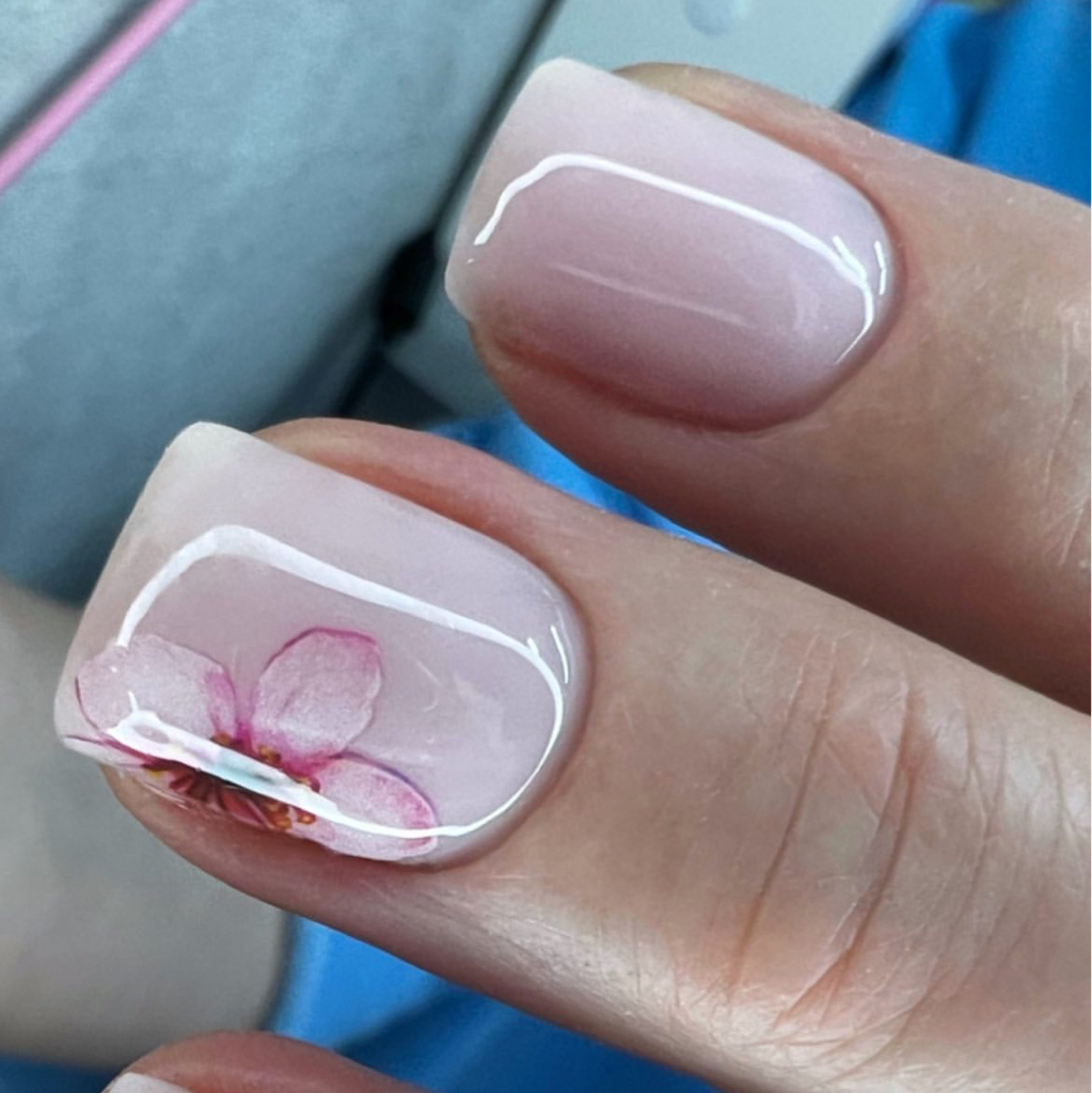 Маникюр аппаратный гелевое укрепление покрытие