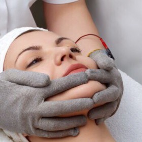 Микротоки - лицo, шея, декольте